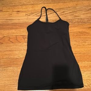 Lululemon black workout top